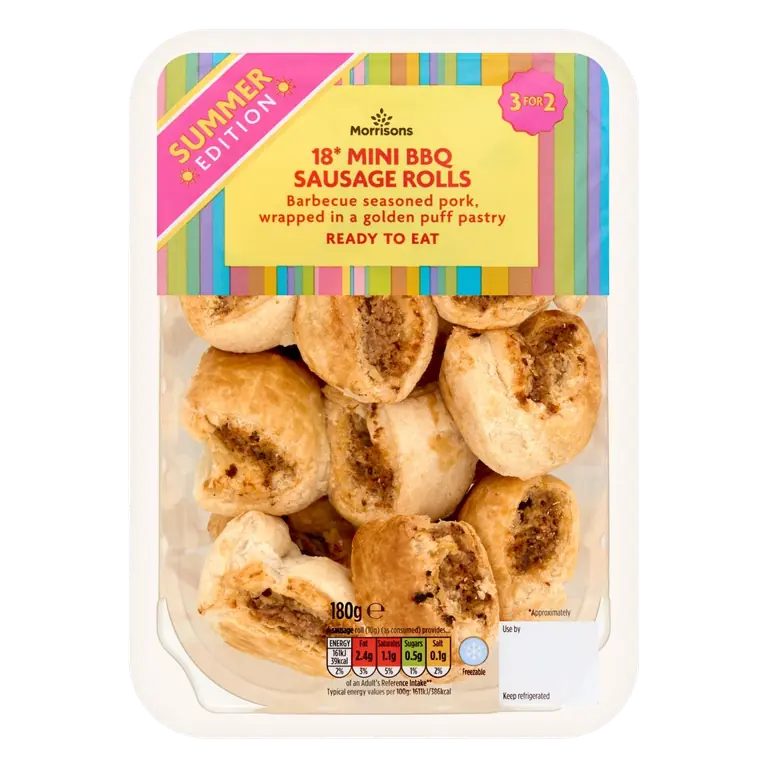 Mini BBQ Sausage Rolls 180g