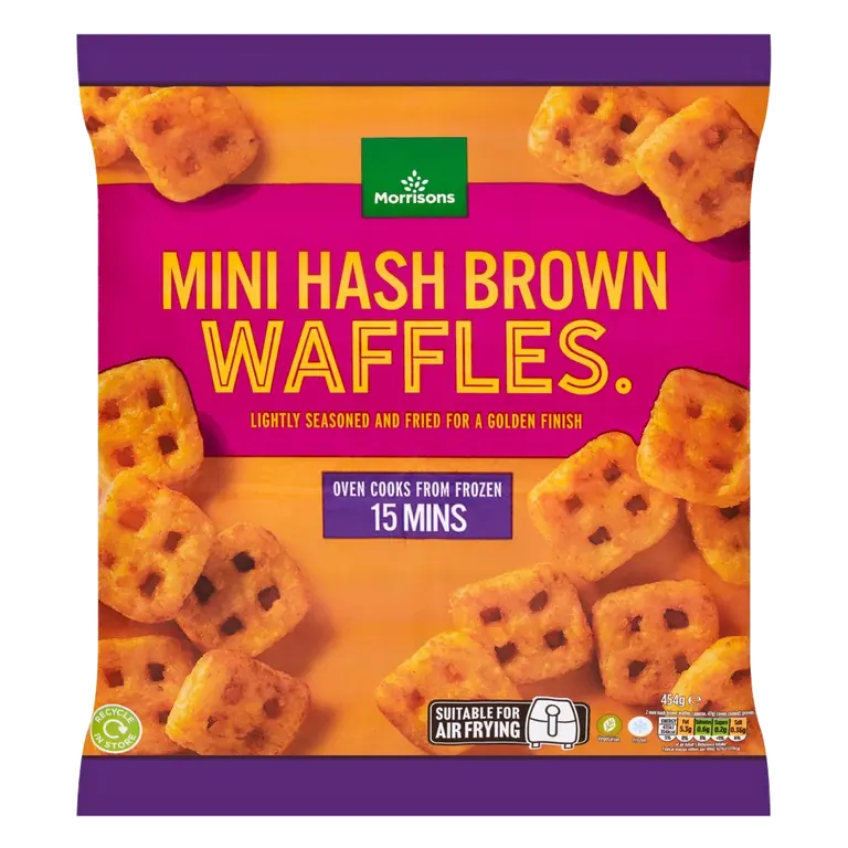 Mini Hash Brown Waffles