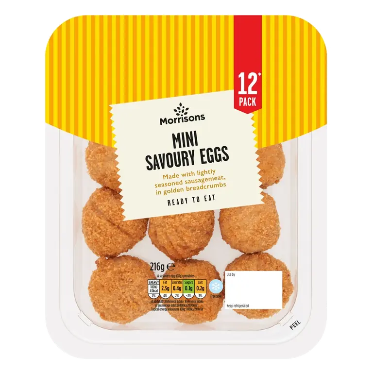 Mini Savoury Scotch Eggs 12 Pack