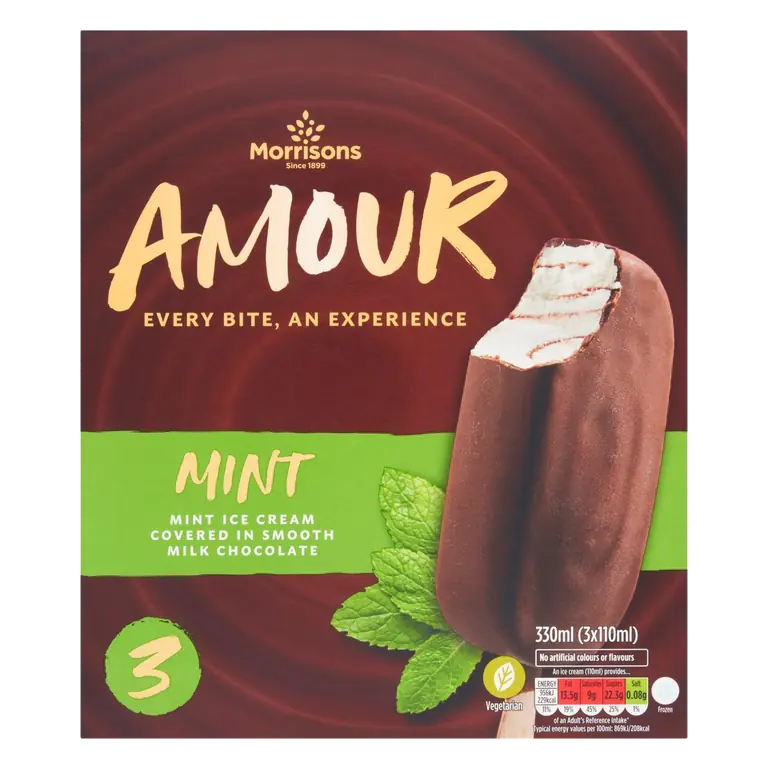 Mint Chocolate Amour Sticks