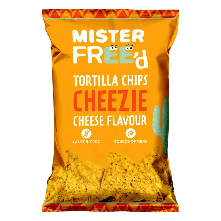 Mister Free'd Cheezie Cheese Flavour Tortilla Chips