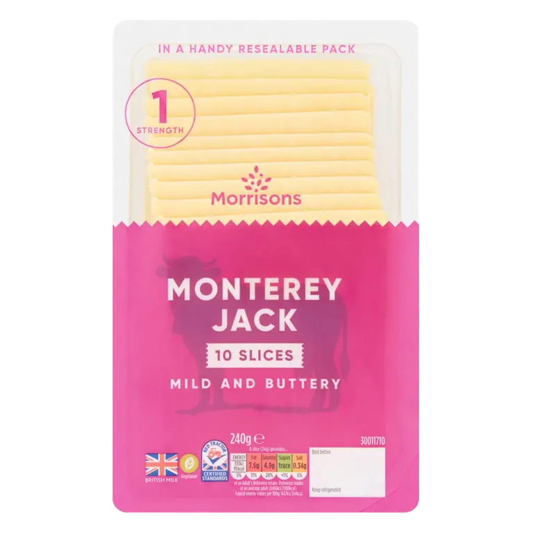 Monterey Jack Slices 240g