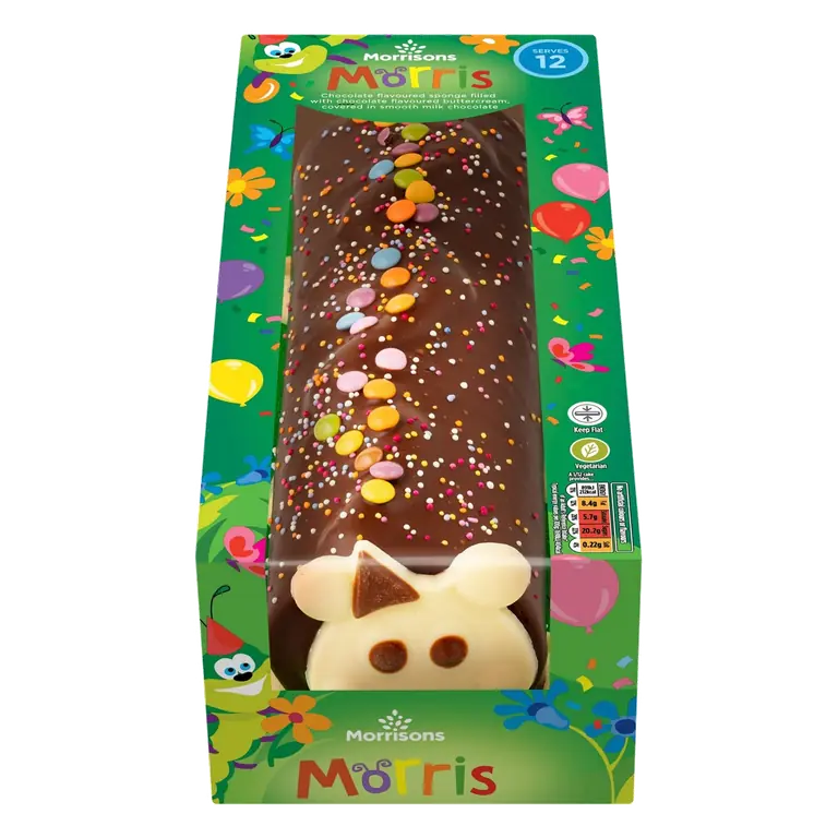 Morris The Caterpillar Celebration Cake Serves 12