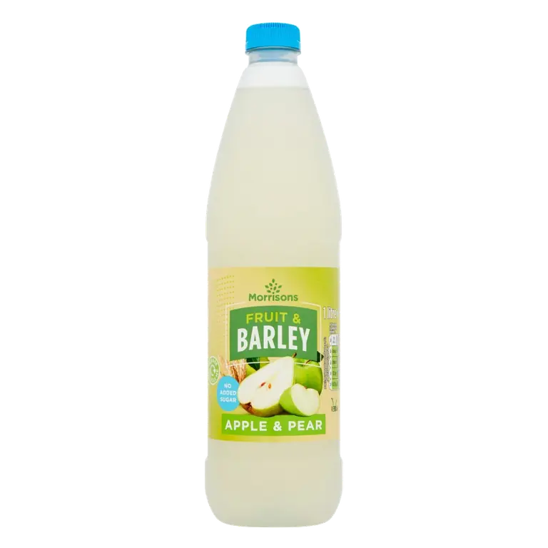 No Added Sugar Apple & Pear Fruit & Barley Squash 1L