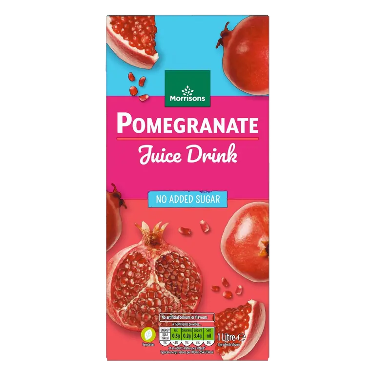No Added Sugar Pomegranate Juice Drink 1L