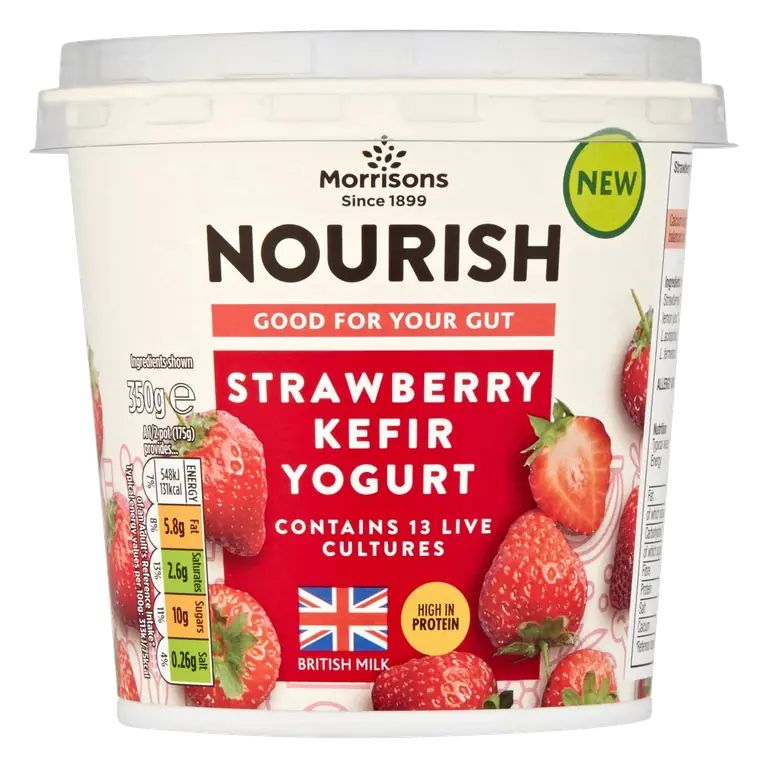 Nourish Strawberry Kefir Yogurt