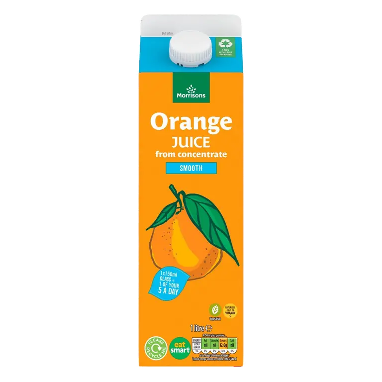 Orange Juice from Concentrate 1L