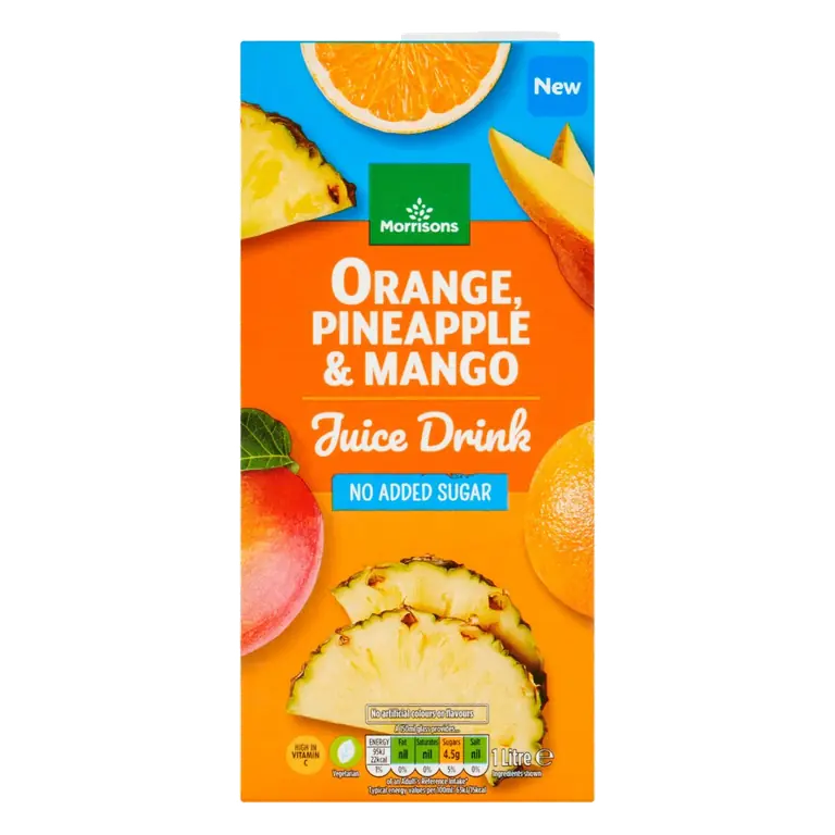 Orange, Mango & Pineapple Juice Drink