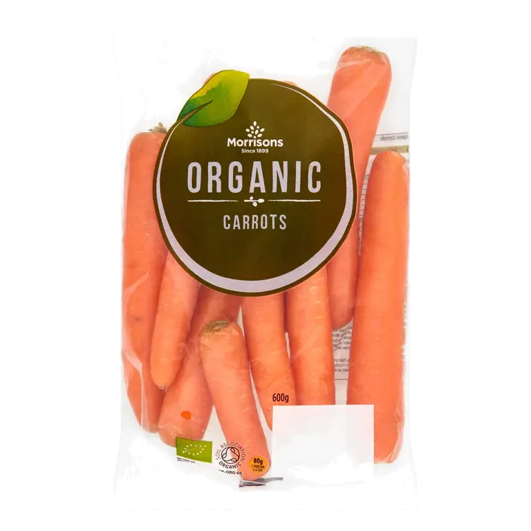 Organic Carrots 600g