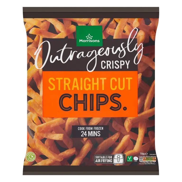 Outrageously Crispy Straight Cut Chips