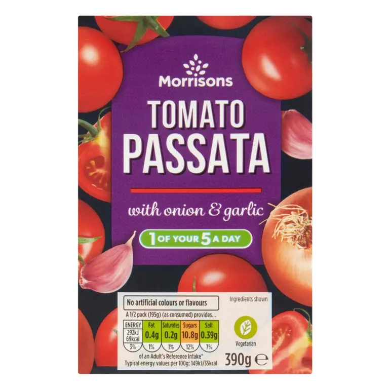 Passata with Onion & Garlic (390g)