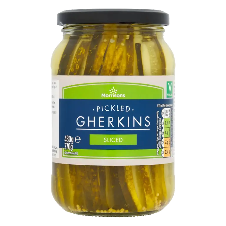 Pickled Gherkins Sliced