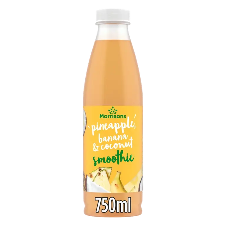 Pineapple, Banana & Coconut Smoothie 750ml