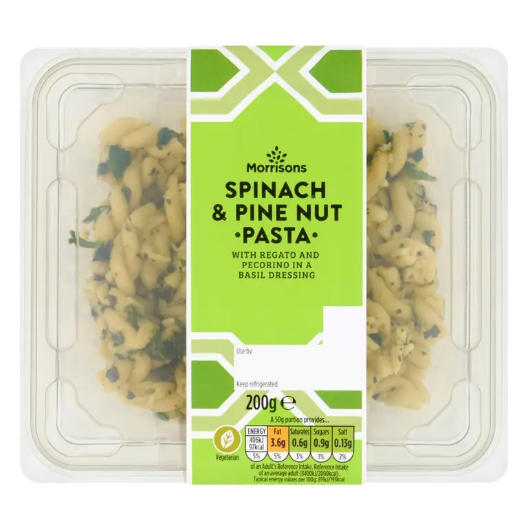 Pinenut & Spinach Pasta 200G
