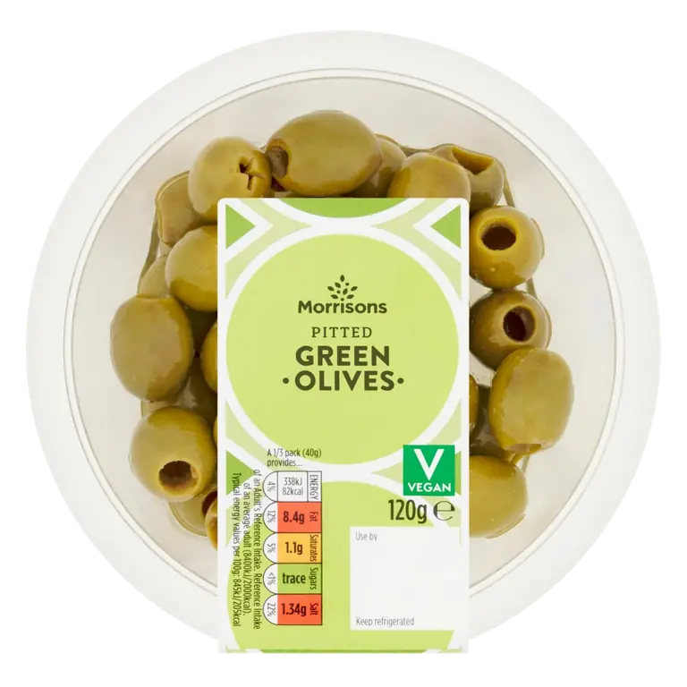 Pitted Green Olives