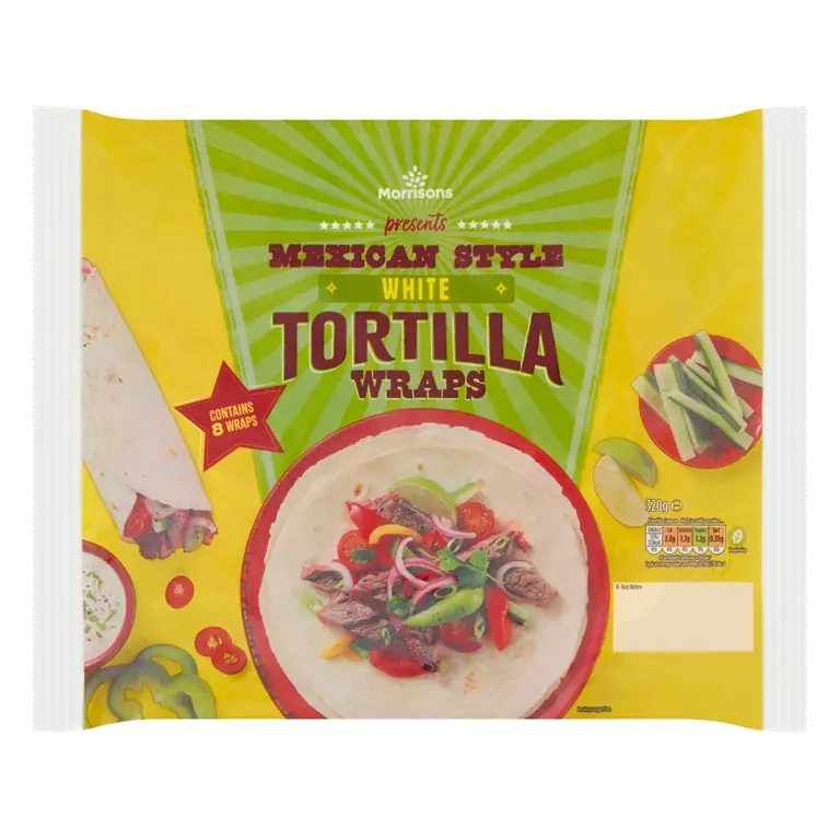 Plain Tortilla Wraps