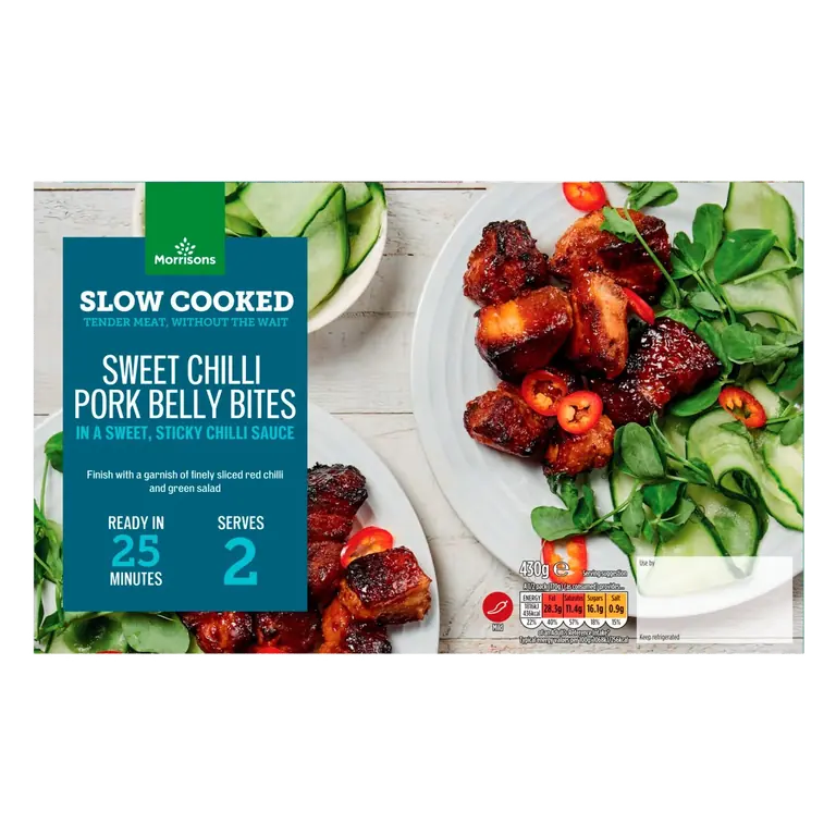 Pork Belly Bites With Sweet Chilli 430g
