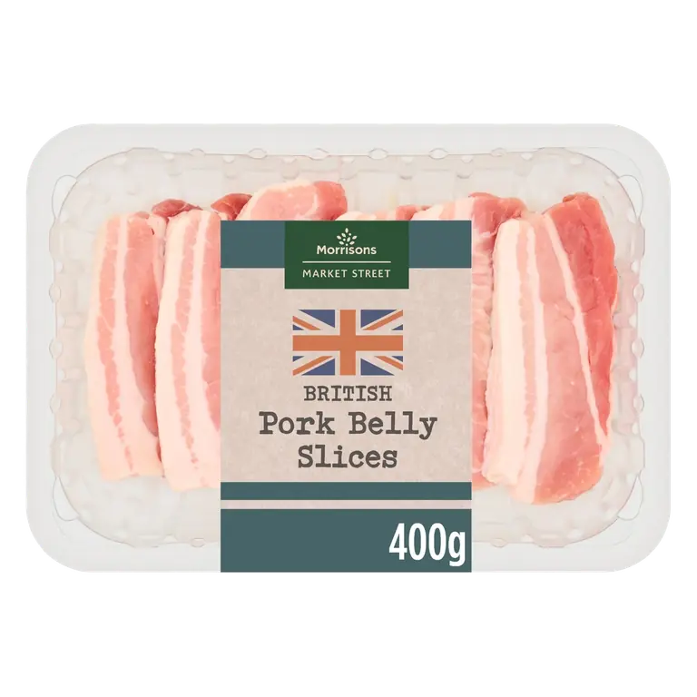 Pork Belly Slices 400g