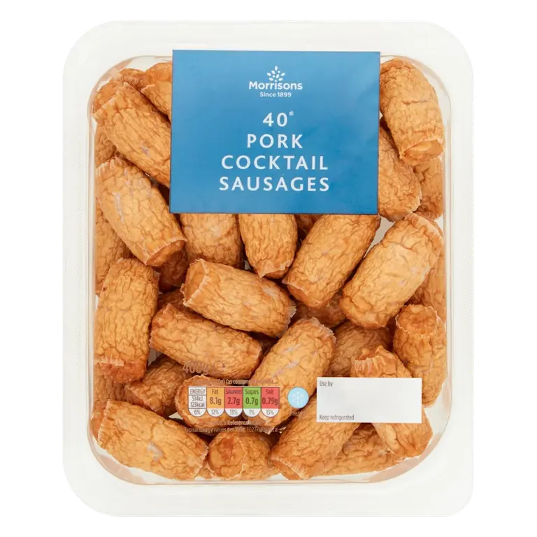 Pork Cocktail Sausages 40 Pack