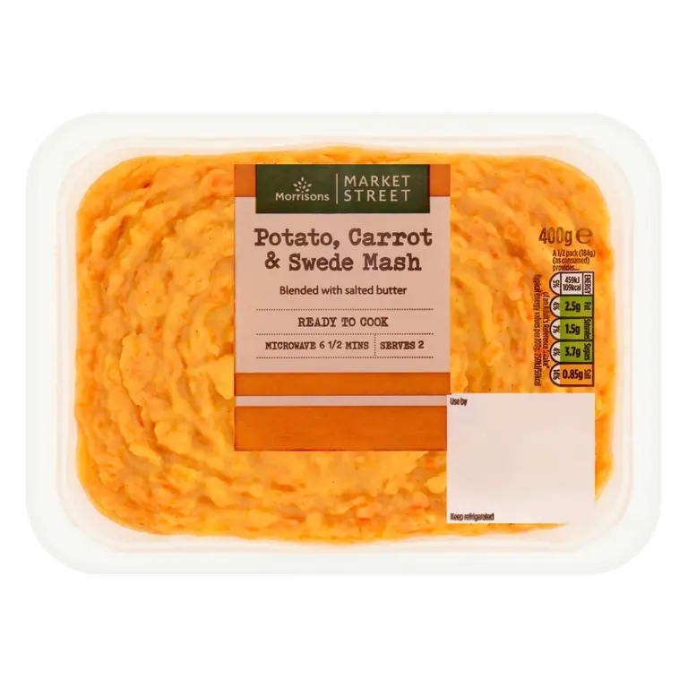 Potato, Carrot & Swede Mash
