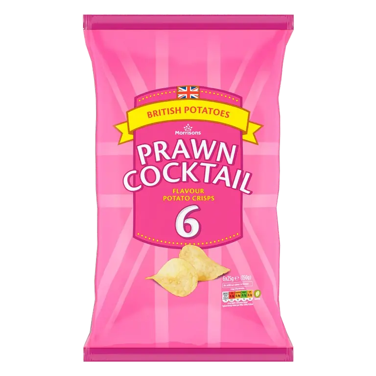 Prawn Cocktail Flavour Crisps Multipack