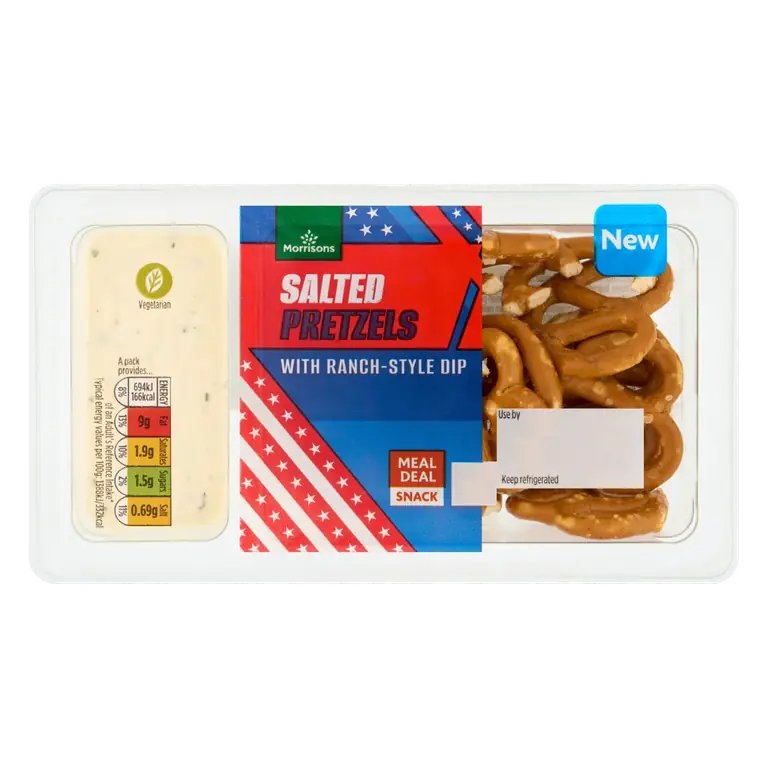 Pretzels & Ranch Dip 50g