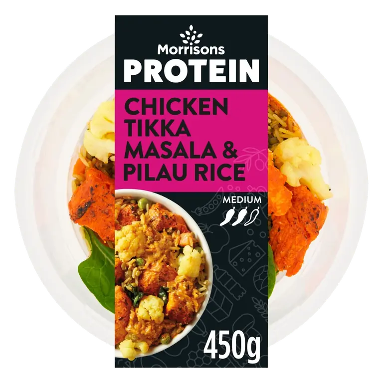 Protein Chicken Tikka Masala & Pilau Rice 450g