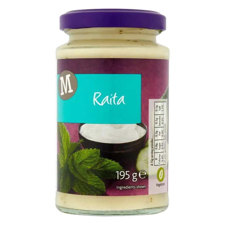 Raita Yoghurt & Mint Sauce
