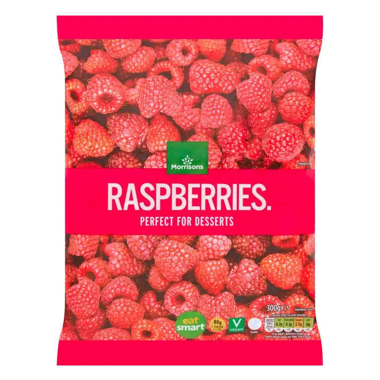 Raspberries 300g