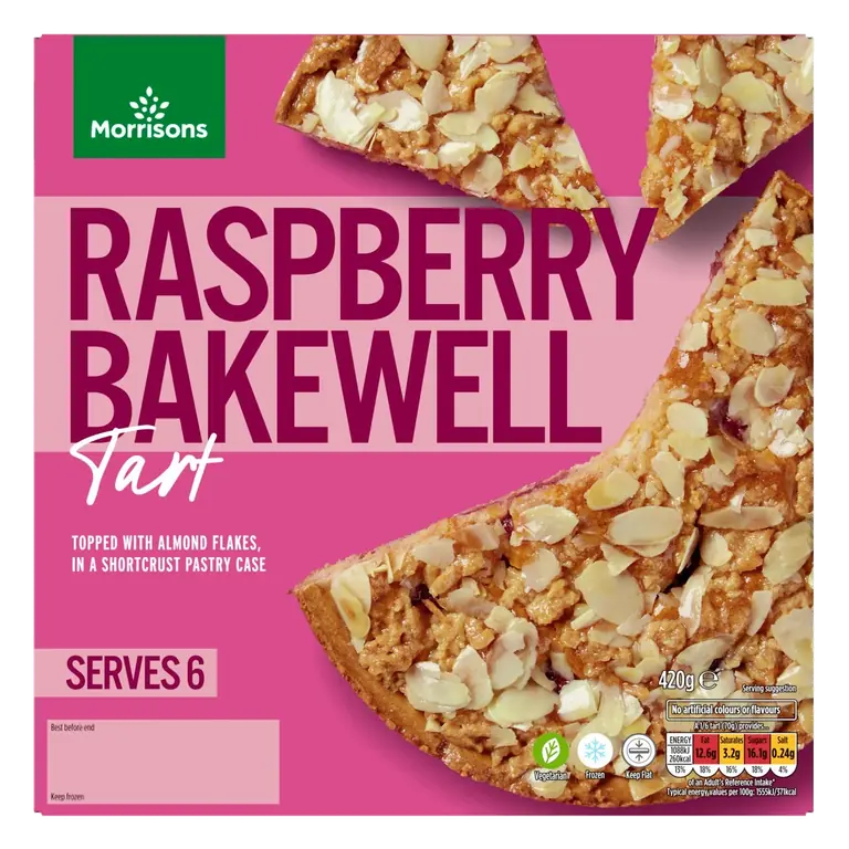 Raspberry Bakewell Tart