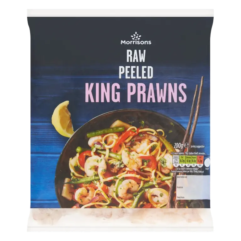 Raw Peeled King Prawns
