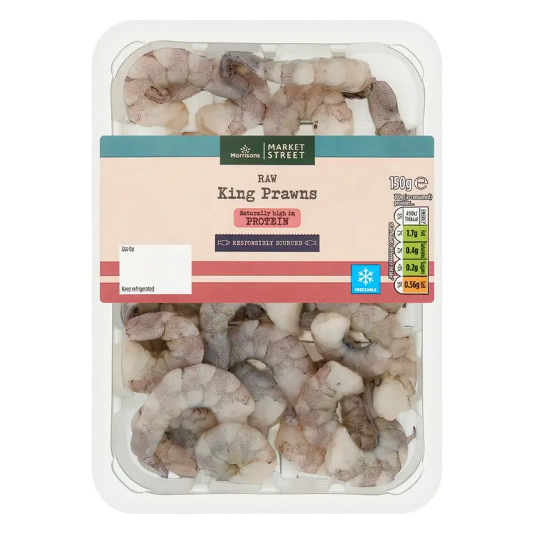 Raw Peeled King Prawns
