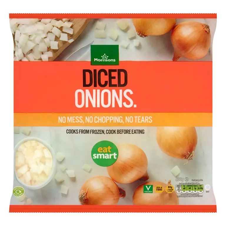 Ready Prepared Diced Onions 800g