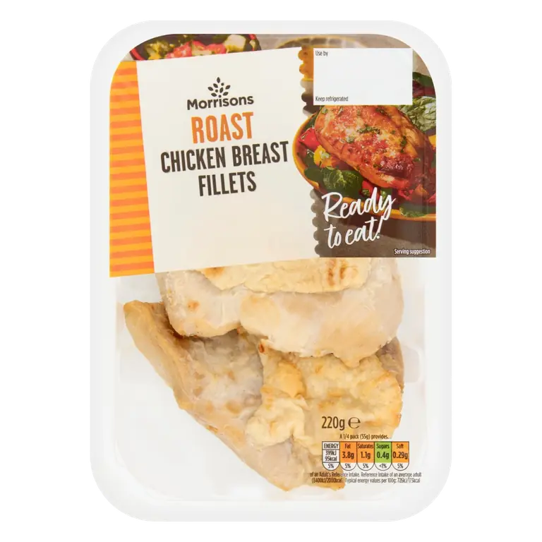 Ready To Eat Roast Chicken Breast Fillets