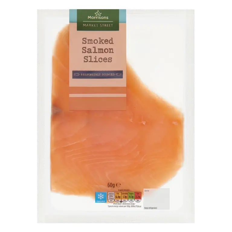 Ready To Eat Smoked Salmon Slices