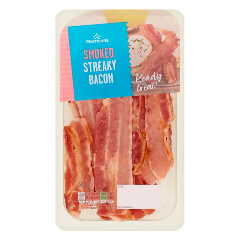 Ready to Eat Smoked Streaky Bacon