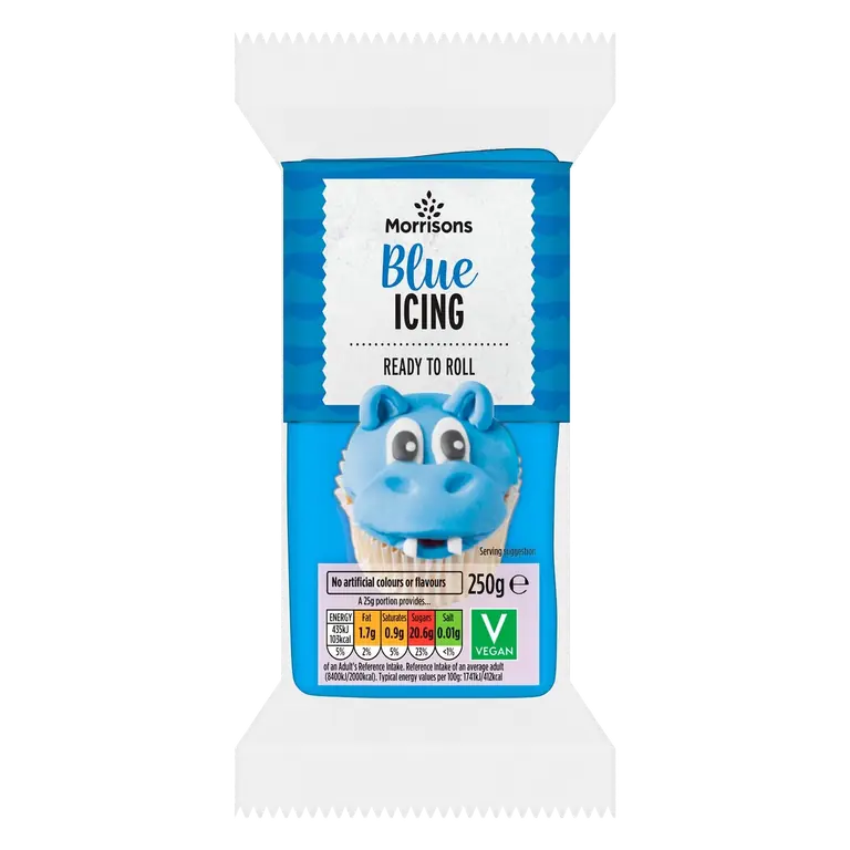 Ready To Roll Blue Icing