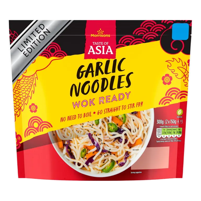 Ready To Wok Garlic Noodles 300g