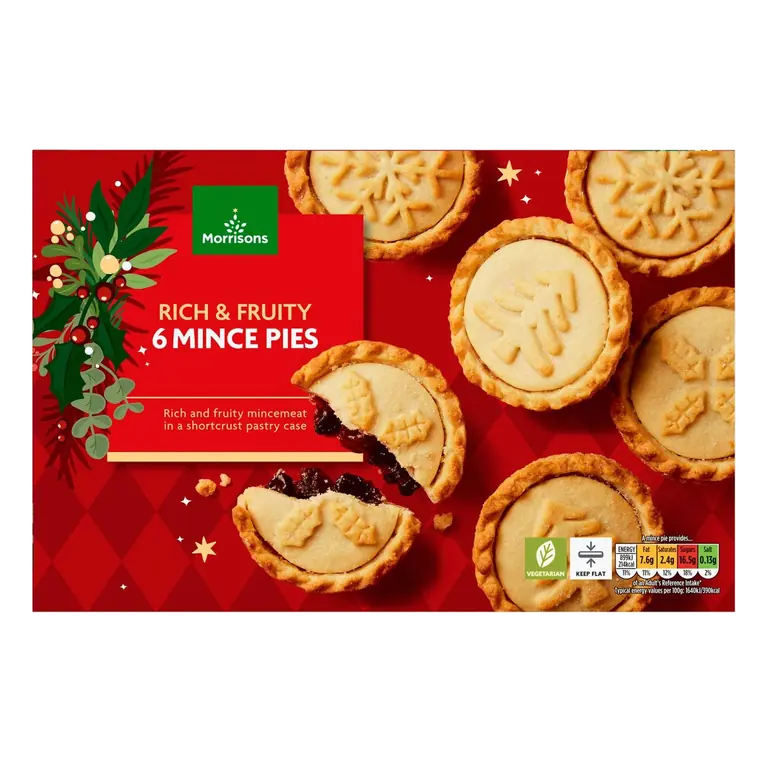 Rich & Fruity Mince Pies 6 Pack
