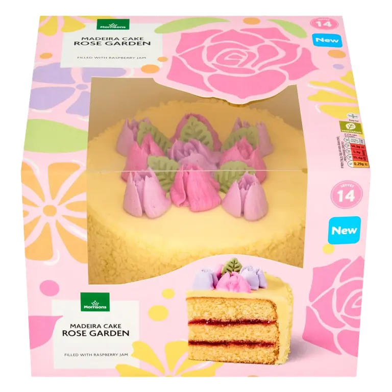 Rose Celebration Cake Serves 14 1099g