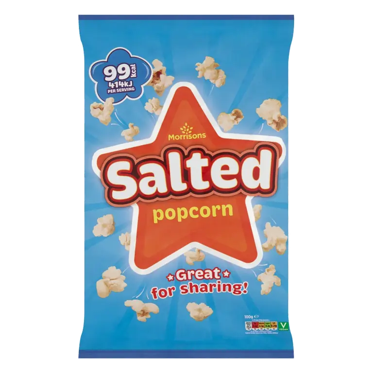Salted Popcorn