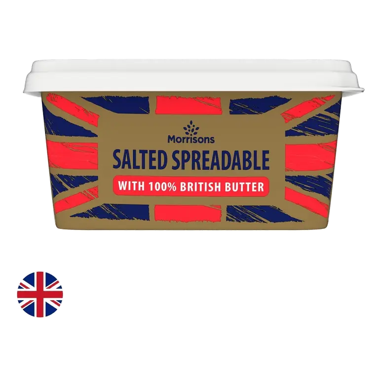 Salted Spreadable With 100% British Butter 500g