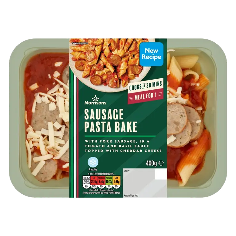 Sausage Pasta Bake 400g