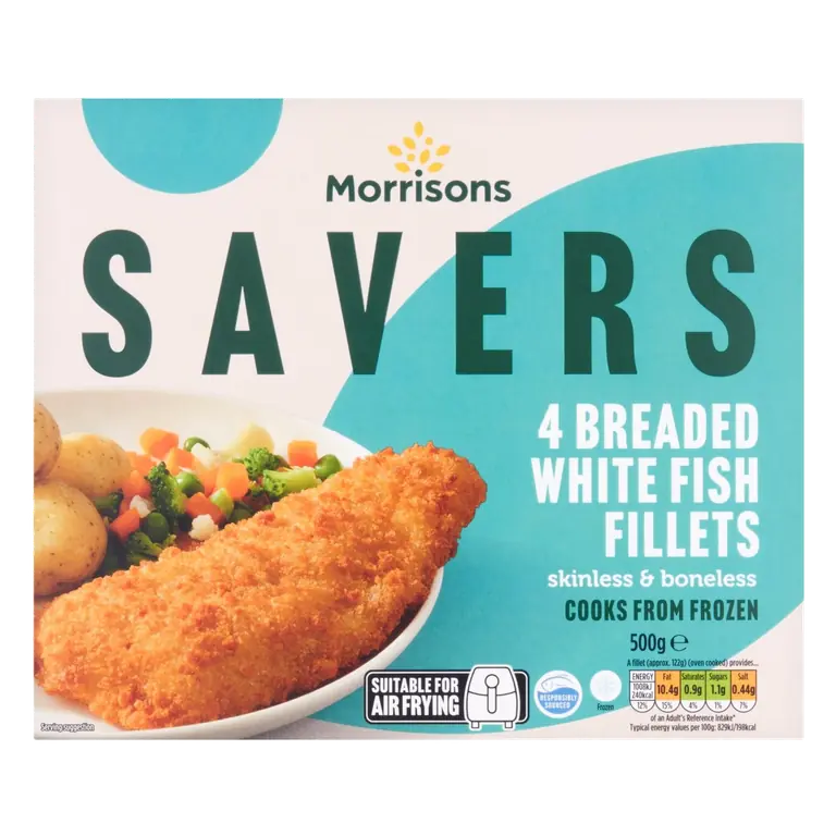Breaded Whitefish Fillets