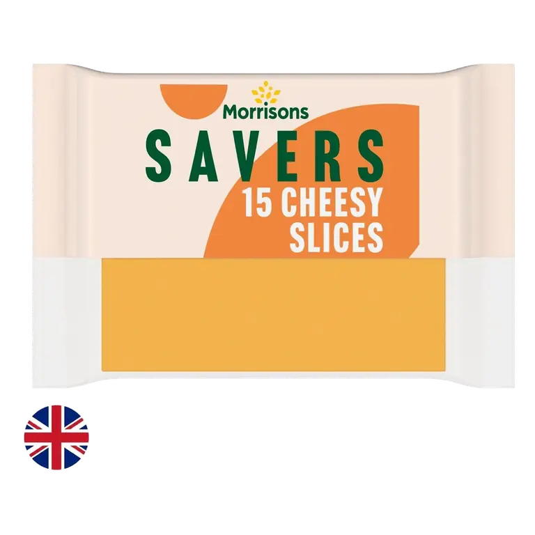 British 15 Cheesy Slices