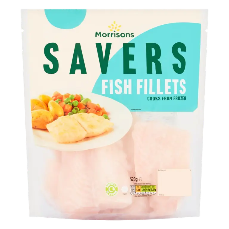 Savers Fish Fillets 520g