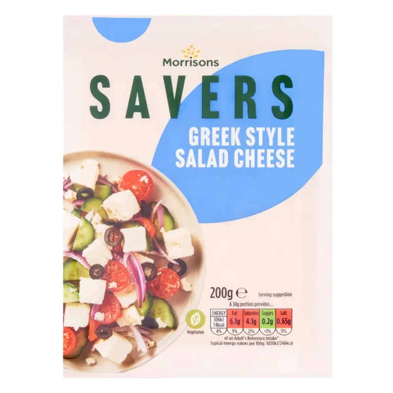 Savers Greek Style Salad Cheese 200g