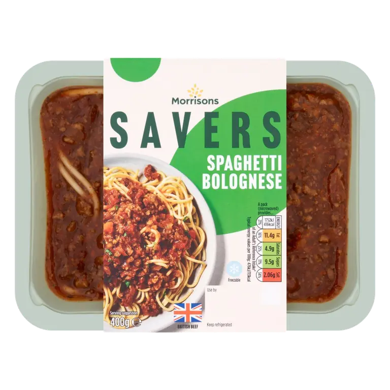 Savers Spaghetti Bolognese