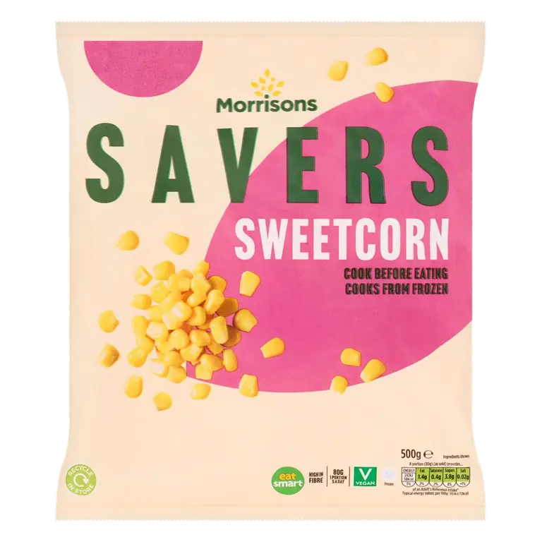 Savers Sweetcorn 500g