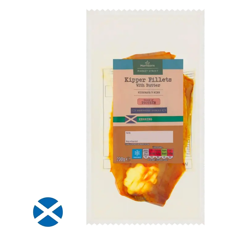 Scottish Kipper Fillets With Butter 200g
